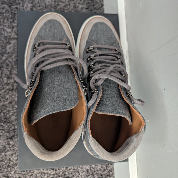 NIB! NWT! Taft Base Camp Sneaker in Grey SIZE 9.5 - Picture 3 of 4
